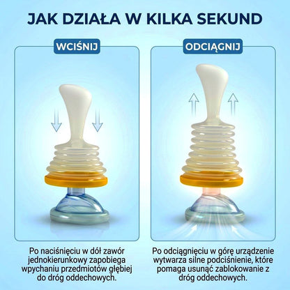 Zestaw do usuwania zadławień